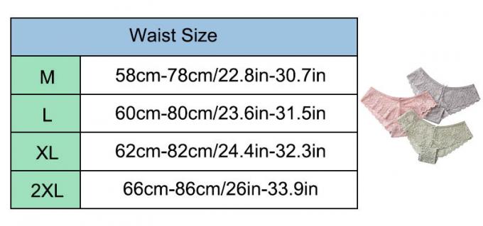 XL Rami Nilon Pakaian Dalam One Piece Bra Panty Celana Bernapas Renda Hollow 1