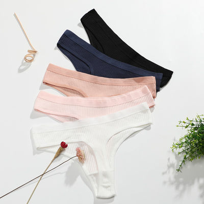 Lingkar Pinggang 56cm Celana Dalam Wanita 40kg 55KG Cotton Bra Dan Panty Set