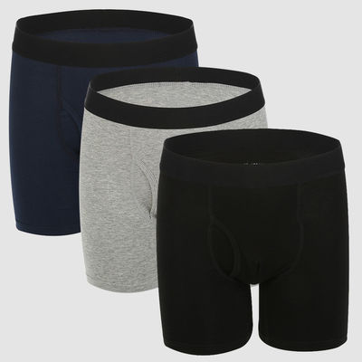 Serat Bambu Katun Spandex Celana Boxer Celana Pendek Pria Rayon XS-2XL Pakaian Dalam