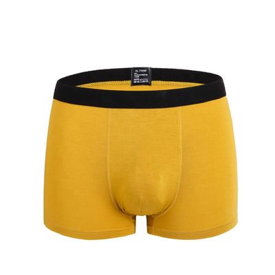 Hitam RTS Boxer Katun Pria Pakaian Dalam 95 Katun 5 Spandex Pakaian Dalam