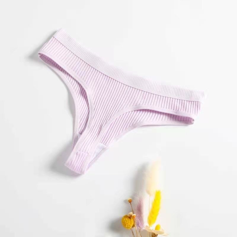 Lingkar Pinggang 56cm Celana Dalam Wanita 40kg 55KG Cotton Bra Dan Panty Set
