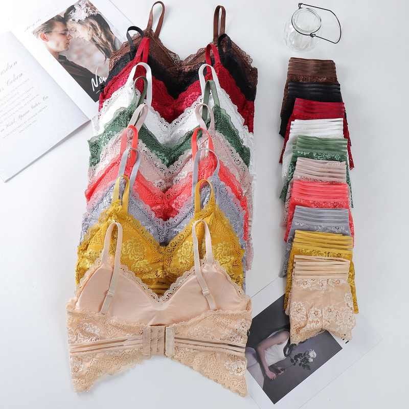 Big Boobs Lace Lihat Melalui Bra 65KG Bralette Nyaman Untuk Payudara Besar