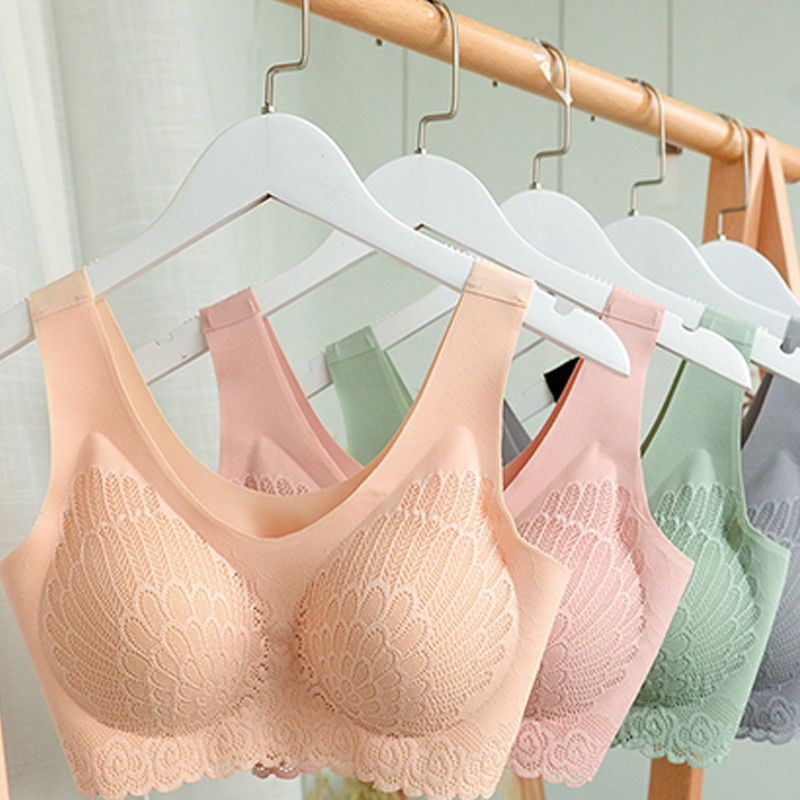85kg 100kg Empuk Push Up Bra Olahraga 95C 95D Celana Dalam Renda Putih