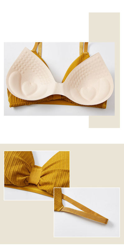 Elastane Besar Wanita Bra XXL Pad Bernapas Olahraga Bra Renda Elastane