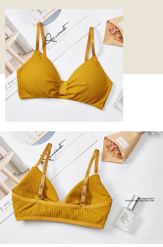 Elastane Besar Wanita Bra XXL Pad Bernapas Olahraga Bra Renda Elastane