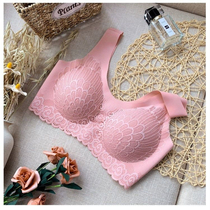 BH Seamless Besar Wanita Bra 65kg XXL 85B 85C Wanita Renda Pakaian Dalam