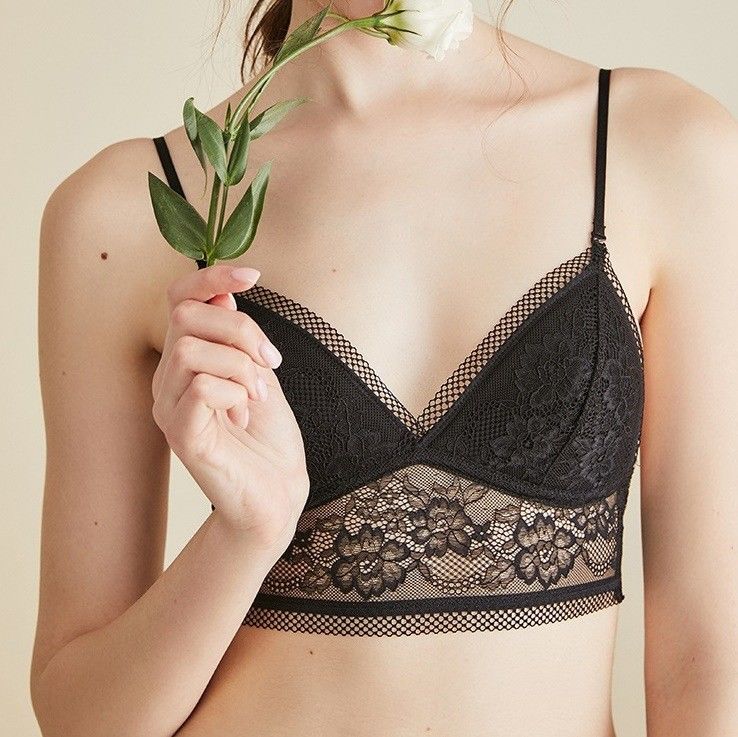 Wanita Halter XXXL Strapless Sexy Wanita Bra U Berbentuk Kembali Bra Pakaian Dalam Kecantikan