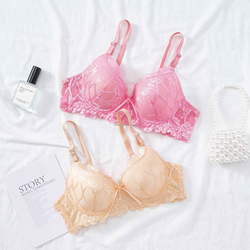 Girls Fashion 50-60kg Sexy Women Bras Seamless 75B 75C 75D Push Up Wireless
