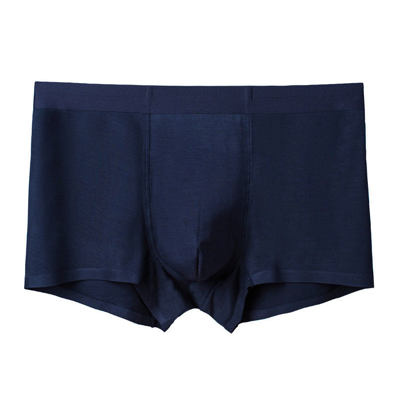 Pakaian Dalam Pria Katun Rajutan Bernapas 95 Katun 5 Spandex Boxer