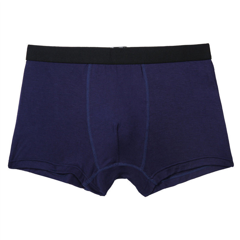 Hitam RTS Boxer Katun Pria Pakaian Dalam 95 Katun 5 Spandex Pakaian Dalam