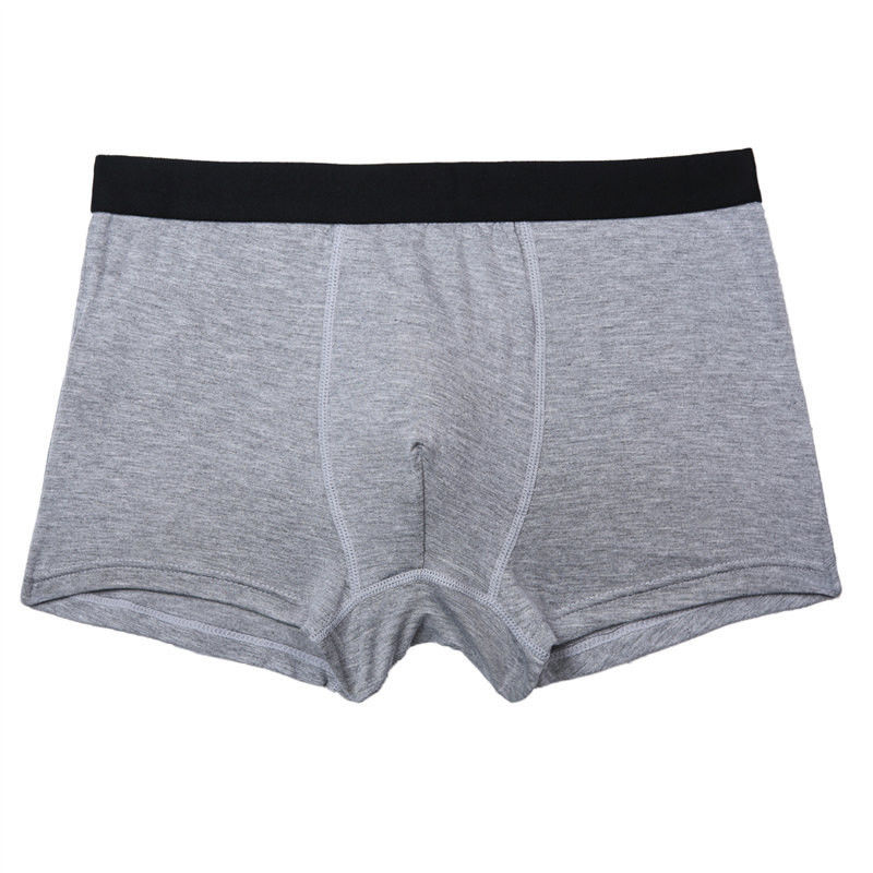 Hitam RTS Boxer Katun Pria Pakaian Dalam 95 Katun 5 Spandex Pakaian Dalam