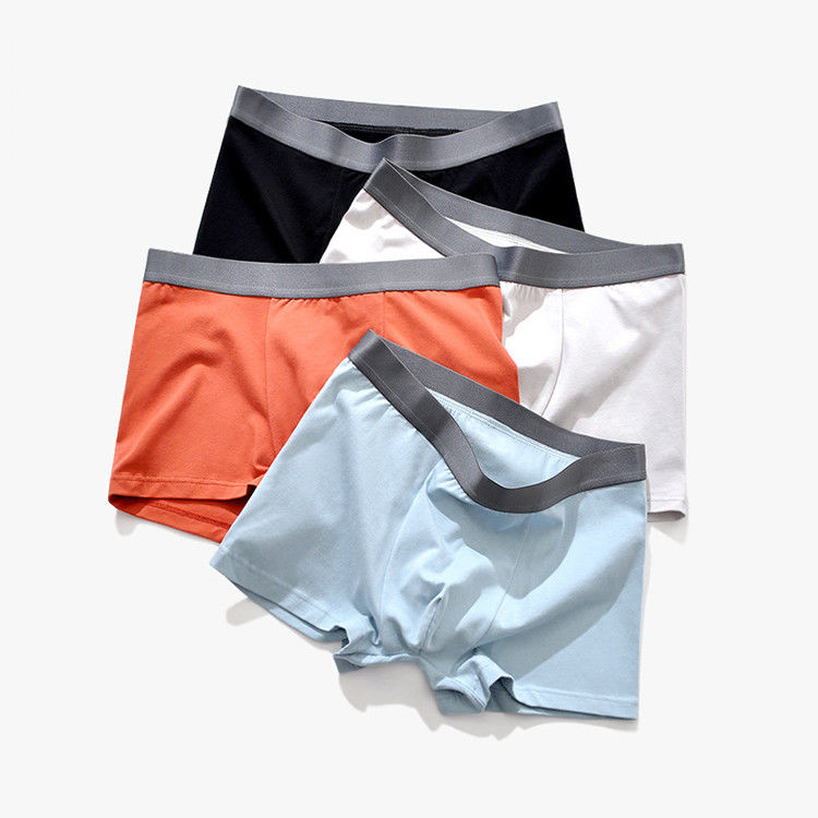 Celana Boxer Pria Terseksi Peregangan Tinggi Xxxxl Cotton Spandex Celana Boxer Celana Pendek