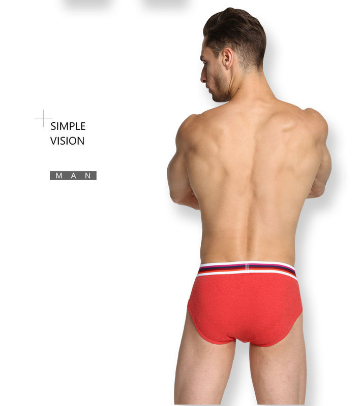 Combed Mens Sexy Boxer Shorts Bikini Green Men'S Pure Cotton Underwear