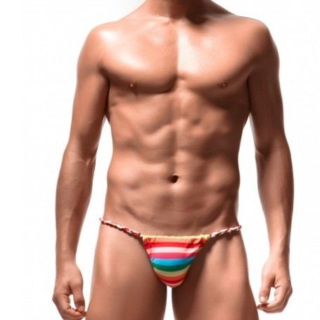 Serat XL 2XL Pria Seksi Celana Boxer Pakaian Dalam G String Thong Pinggang Rendah
