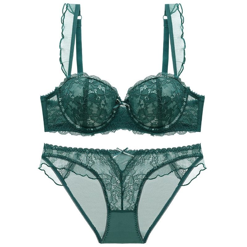 80B 85C 90B 90C Putih Ultra Tipis Bra Transparan XXXL Wanita Underwired Bra Non Empuk